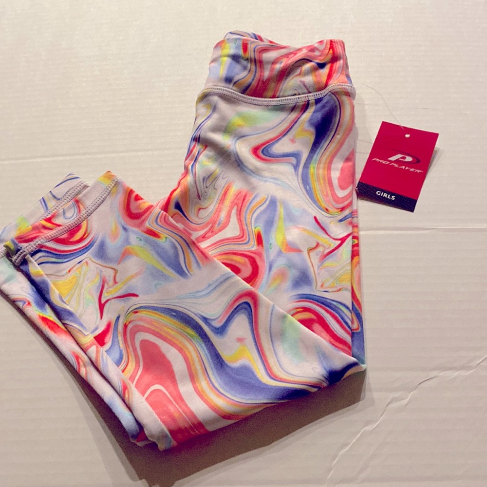 NWT Pro Player Girls Legging Size 4